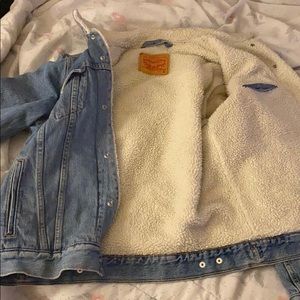Levi’s Sherpa-lined Jean Jacket